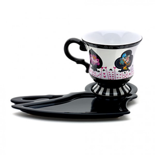 Alice in Wonderland Stacked Mug, Disneyland Paris Alice in Wonderland Stacked Mug, Disneyland Paris
